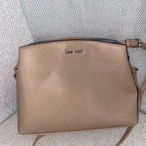 Nine West Beige Crossbody Bag